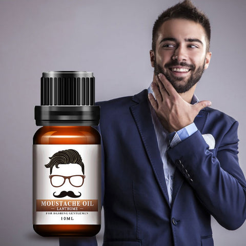 Natural Men Beard Oil for Styling Beeswax Moisturizing Smoothing