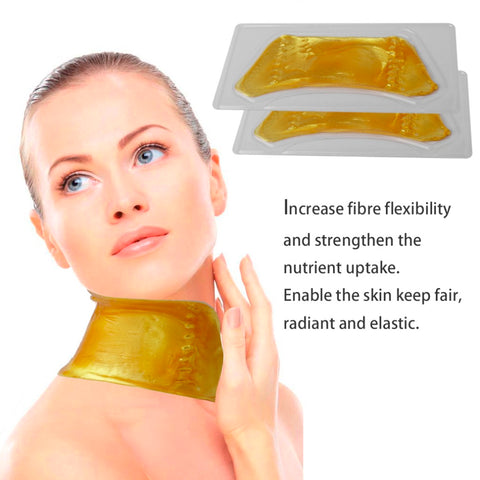 Moisture Gold Neck Masks